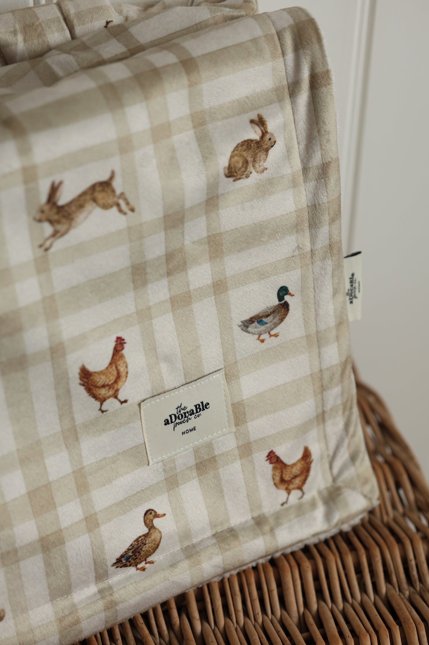 Dog & Puppy Bed Blanket - Cotswold Cottage
