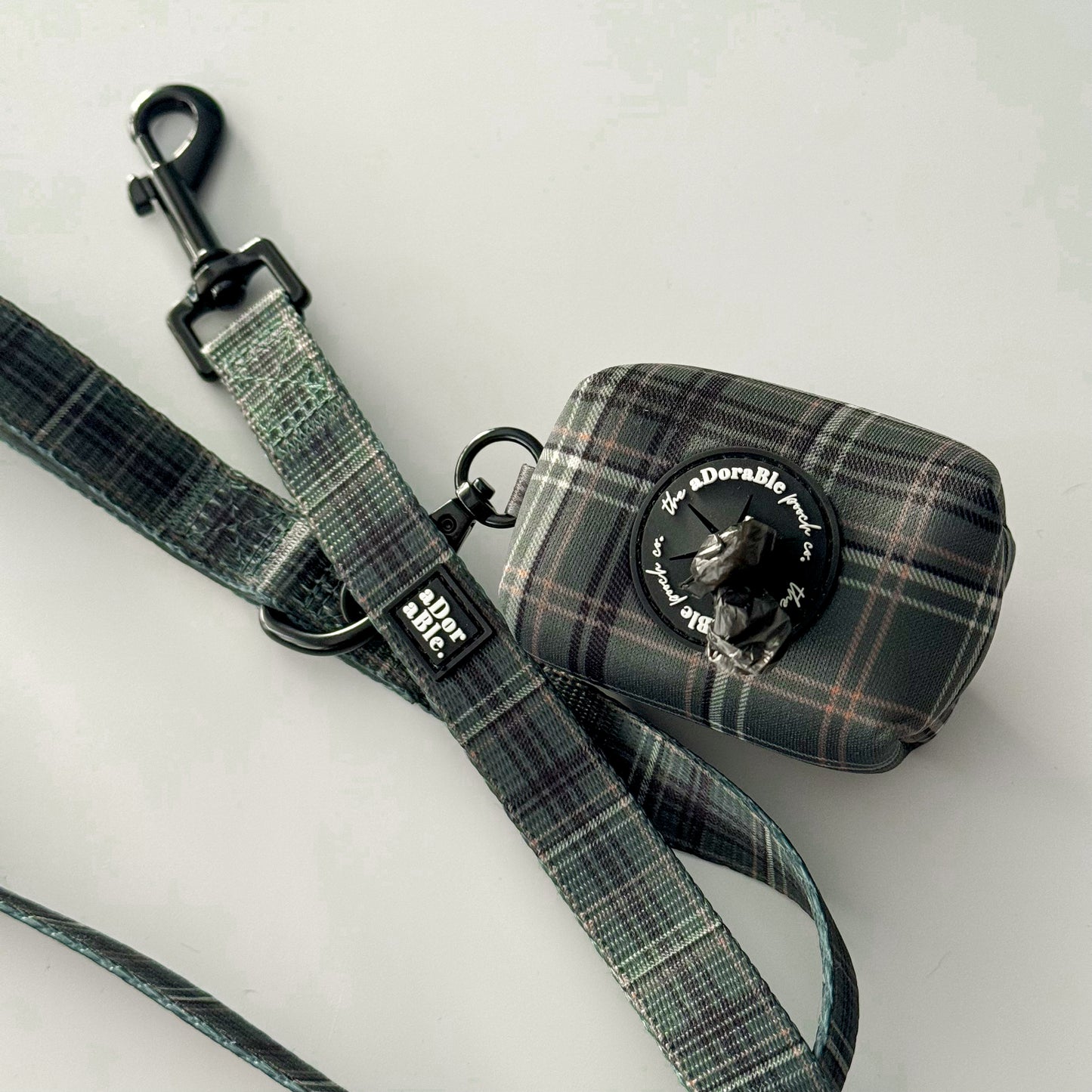 Lead - LUXE Hunter Green Plaid