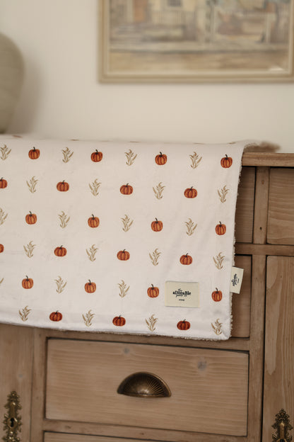 Dog Bed Blanket - Pumpkin Farm