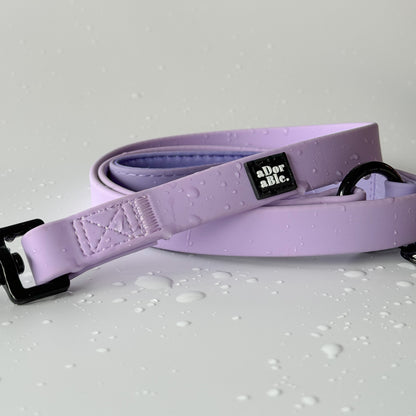 HydroFlex™ Two-tone Waterproof Dog Lead - Lavender