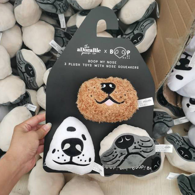 The aDoraBle Pooch Co x Boop My Nose Plush Toys