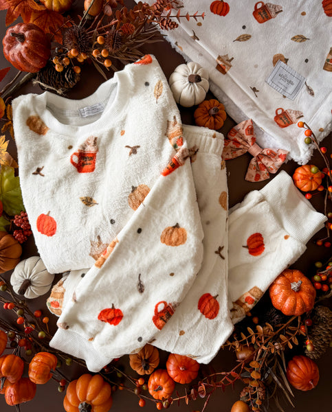 Super-Soft Pyjama Set - Pumpkin Harvest (seconds)