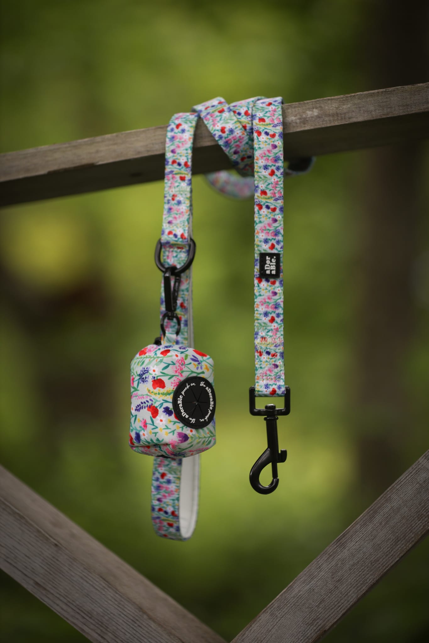 Poop Bag Holder - Wildflower Meadow