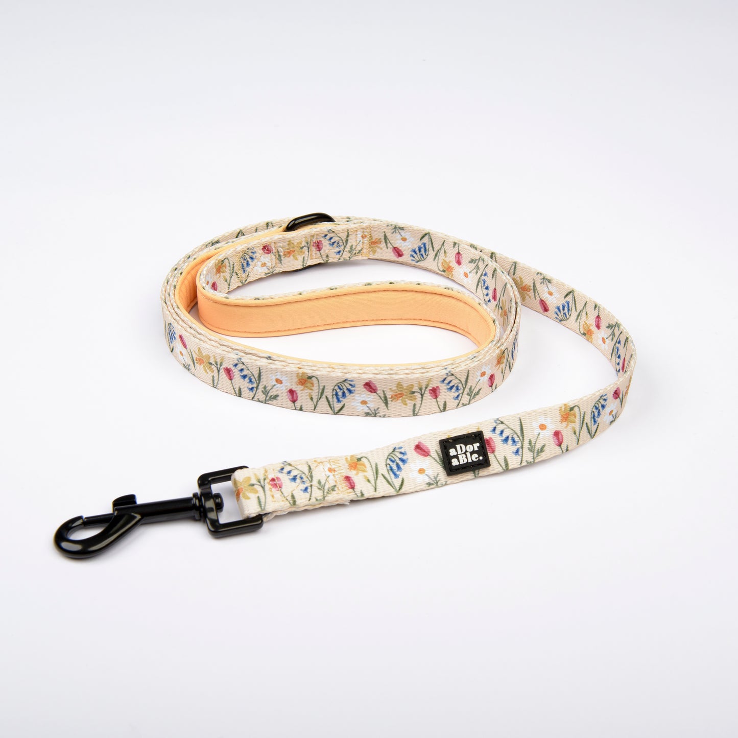 Fabric Dog Lead - Spring Garden