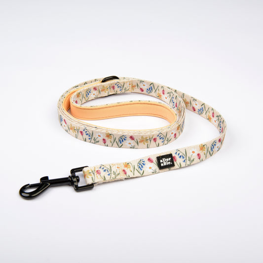 Fabric Dog Lead - Spring Garden