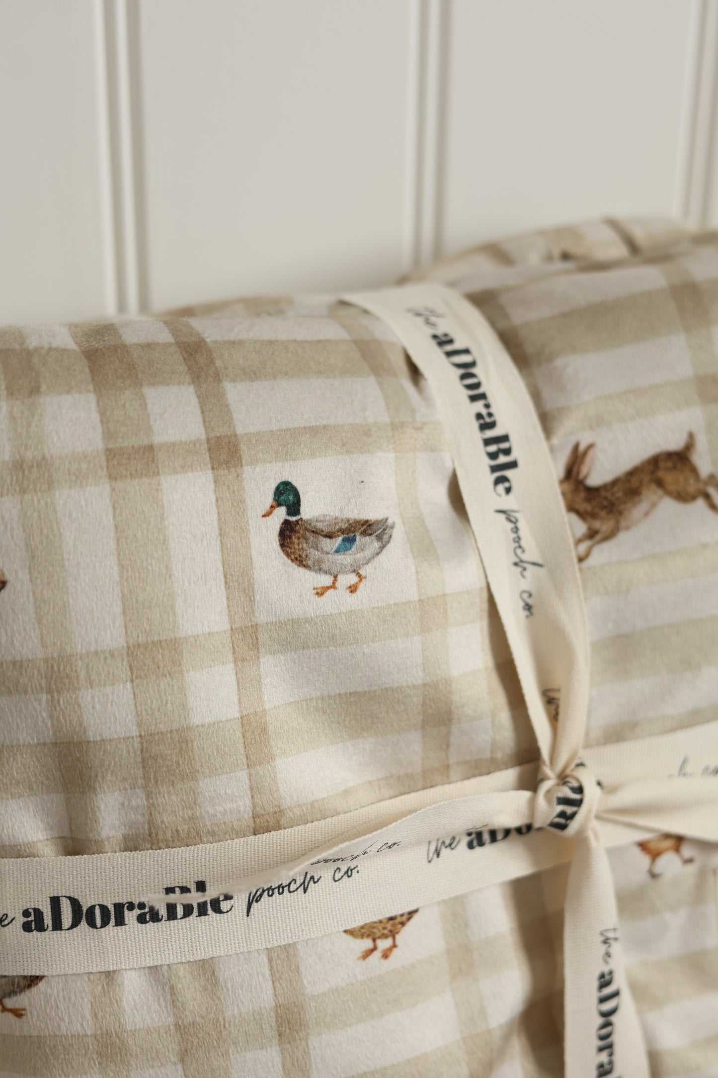 Dog & Puppy Bed Blanket - Cotswold Cottage