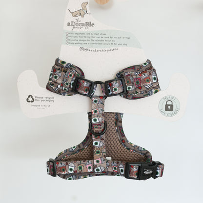 Adjustable Dog Puppy Harness - Frappe - XXS