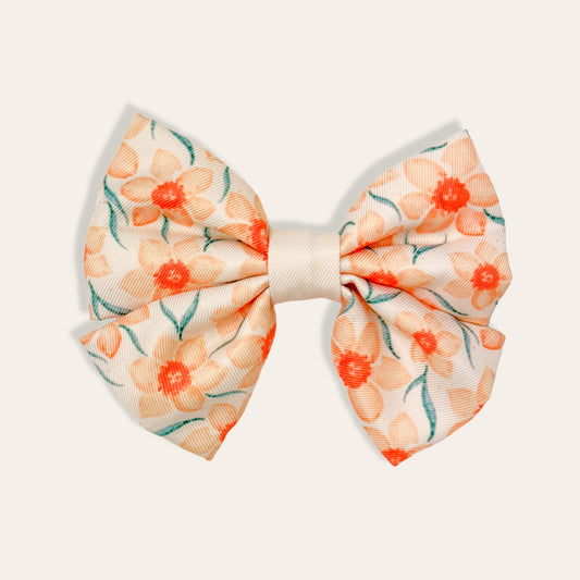 Sailor Bow Tie - Delicate Daffodils