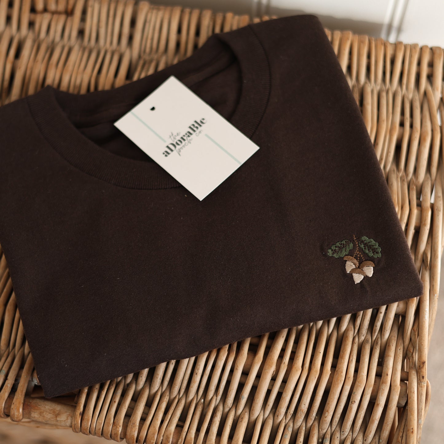Embroidered AP T-Shirt - Foragers Forest