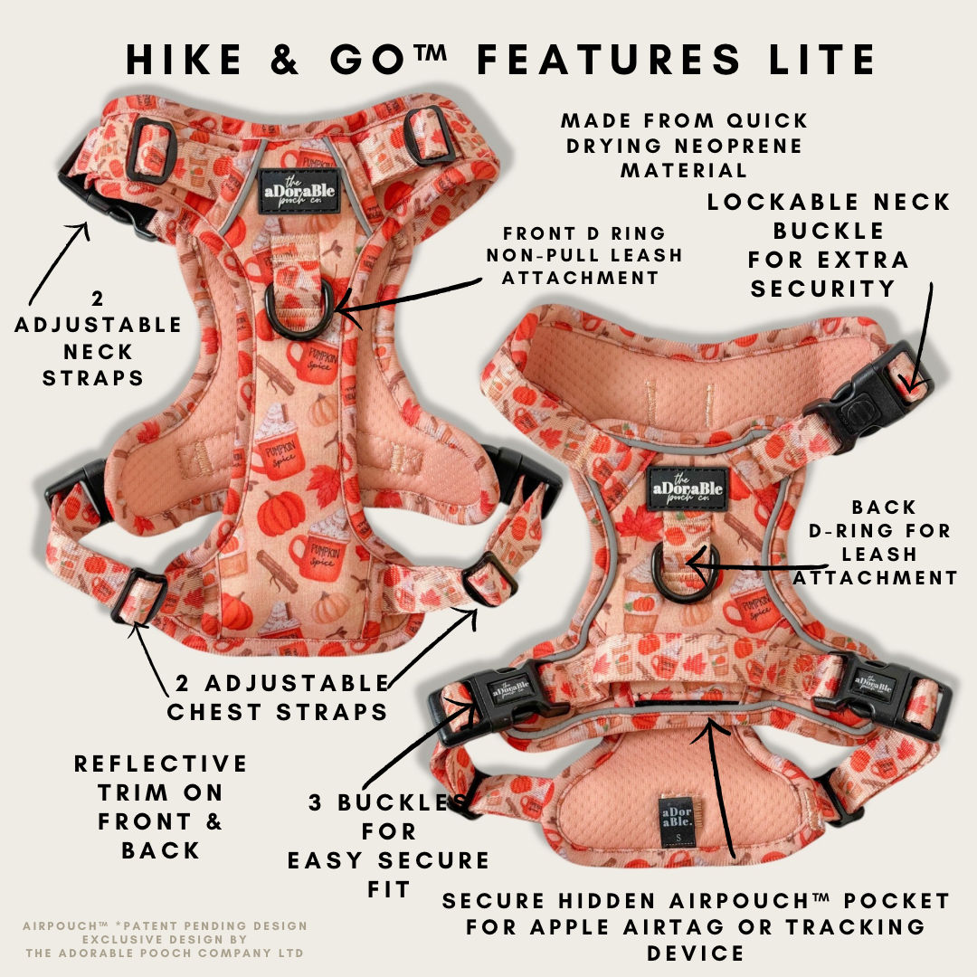 Hike & Go Lite™ Harness - Pumpkin Harvest