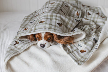 Dog & Puppy Bed Blanket - Cotswold Cottage