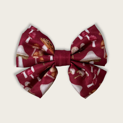 Sailor Bow Tie - Mulberry Mushrooms