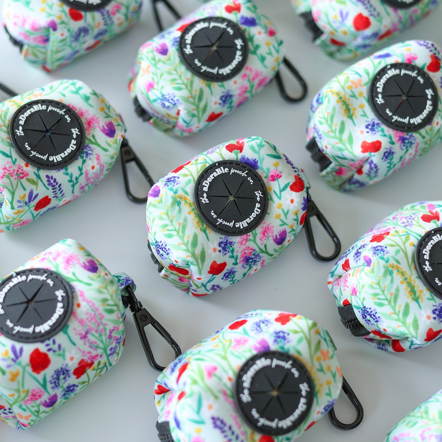 Poop Bag Holder - Wildflower Meadow