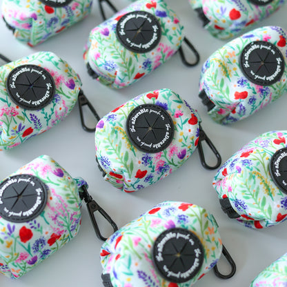 Poop Bag Holder - Wildflower Meadow