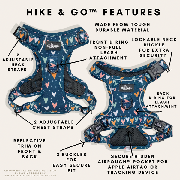 Hike & Go™ Harness - Lots Of Love