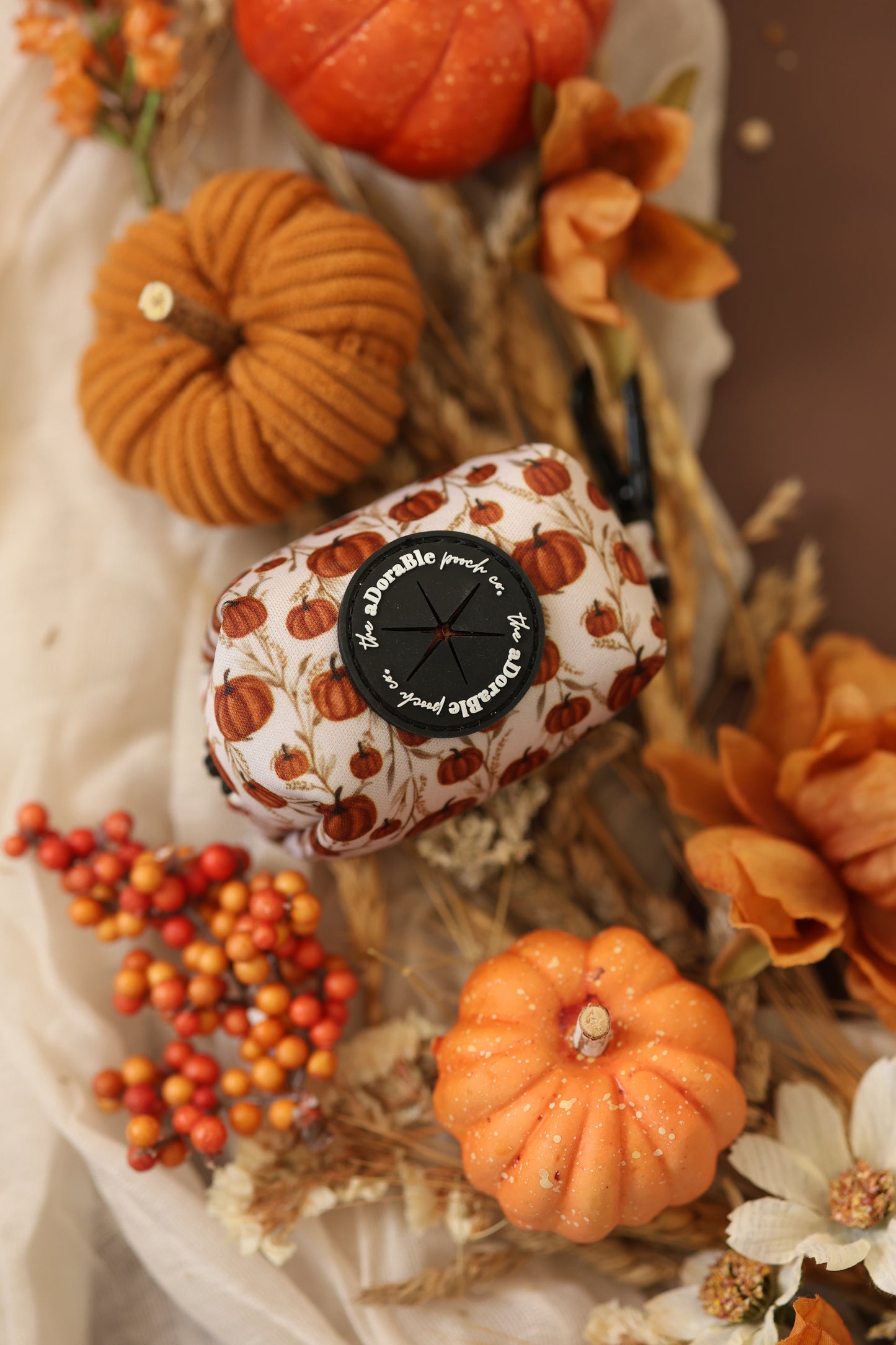 Dog Poop Bag Holder - Pumpkin Farm