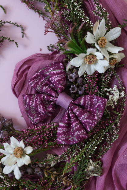 Sailor Bow Tie - Highland Heather