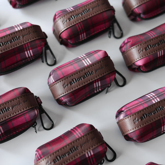 Heritage Poop Bag Holder - Merlot Manor