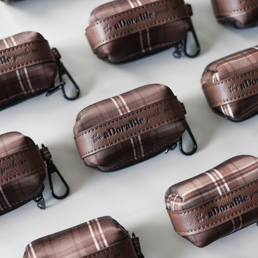 Heritage Poop Bag Holder - Truffle Brown