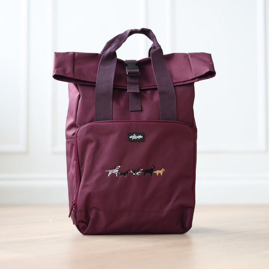 Backpack - Mixed Breed - Mulberry - SAMPLE
