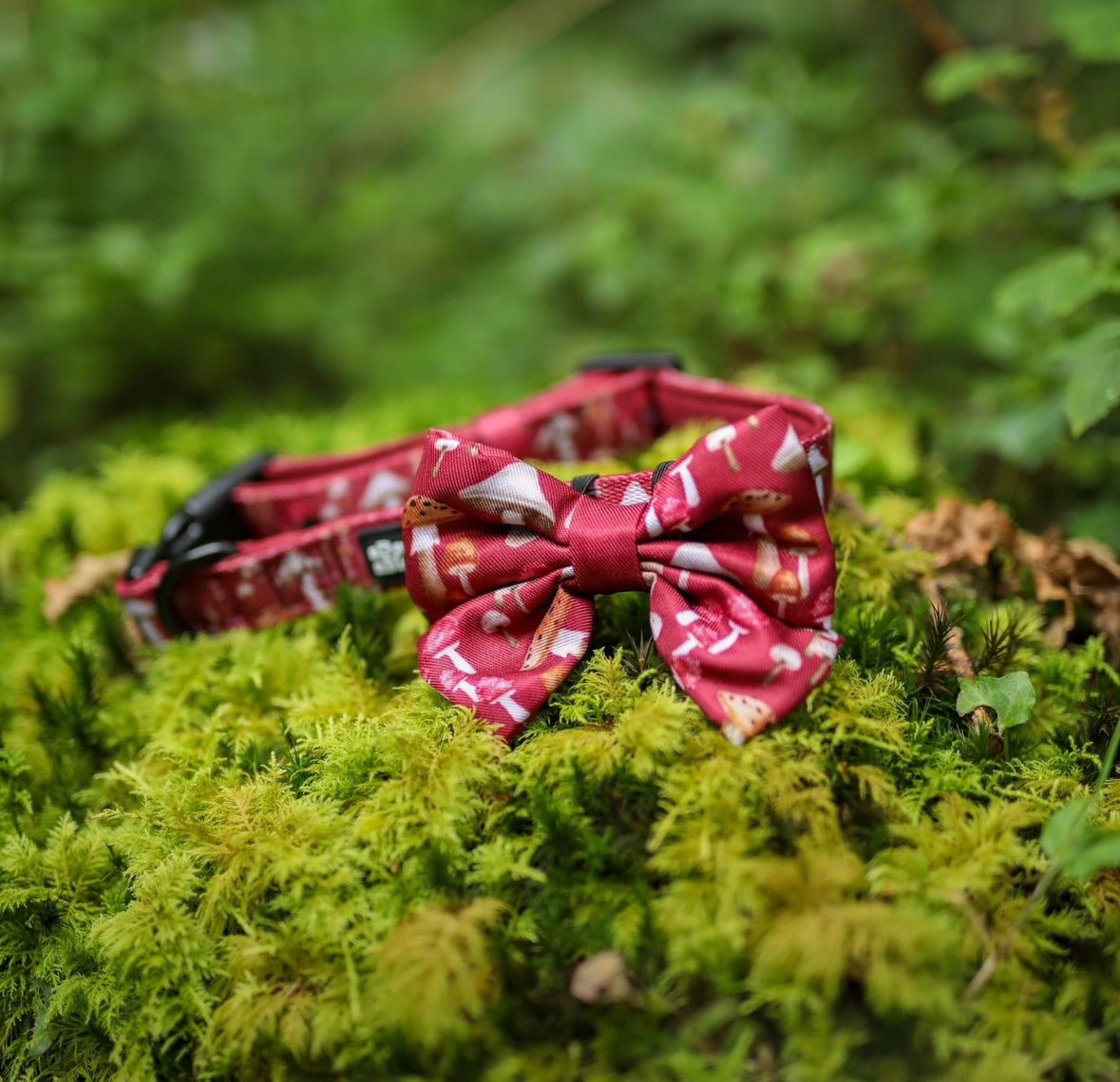 Sailor Bow Tie - Mulberry Mushrooms