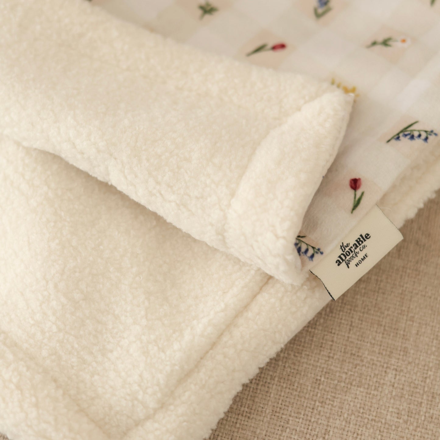 Dog & Puppy Bed Blanket - Spring Garden