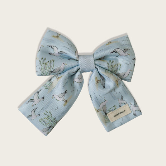 Summer Dog Sailor Bow Tie