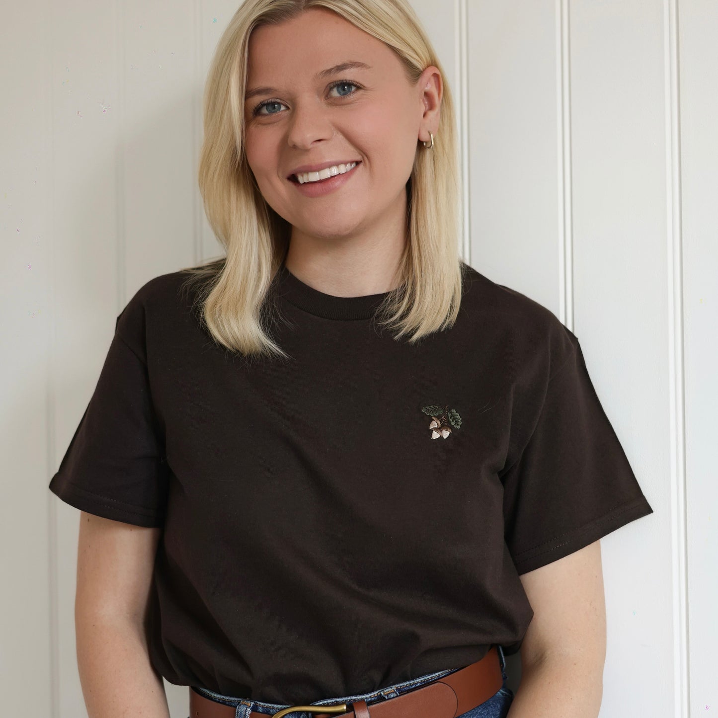 Embroidered AP T-Shirt - Foragers Forest