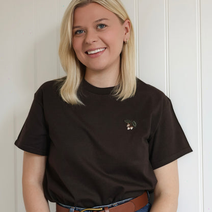 Embroidered AP T-Shirt - Foragers Forest