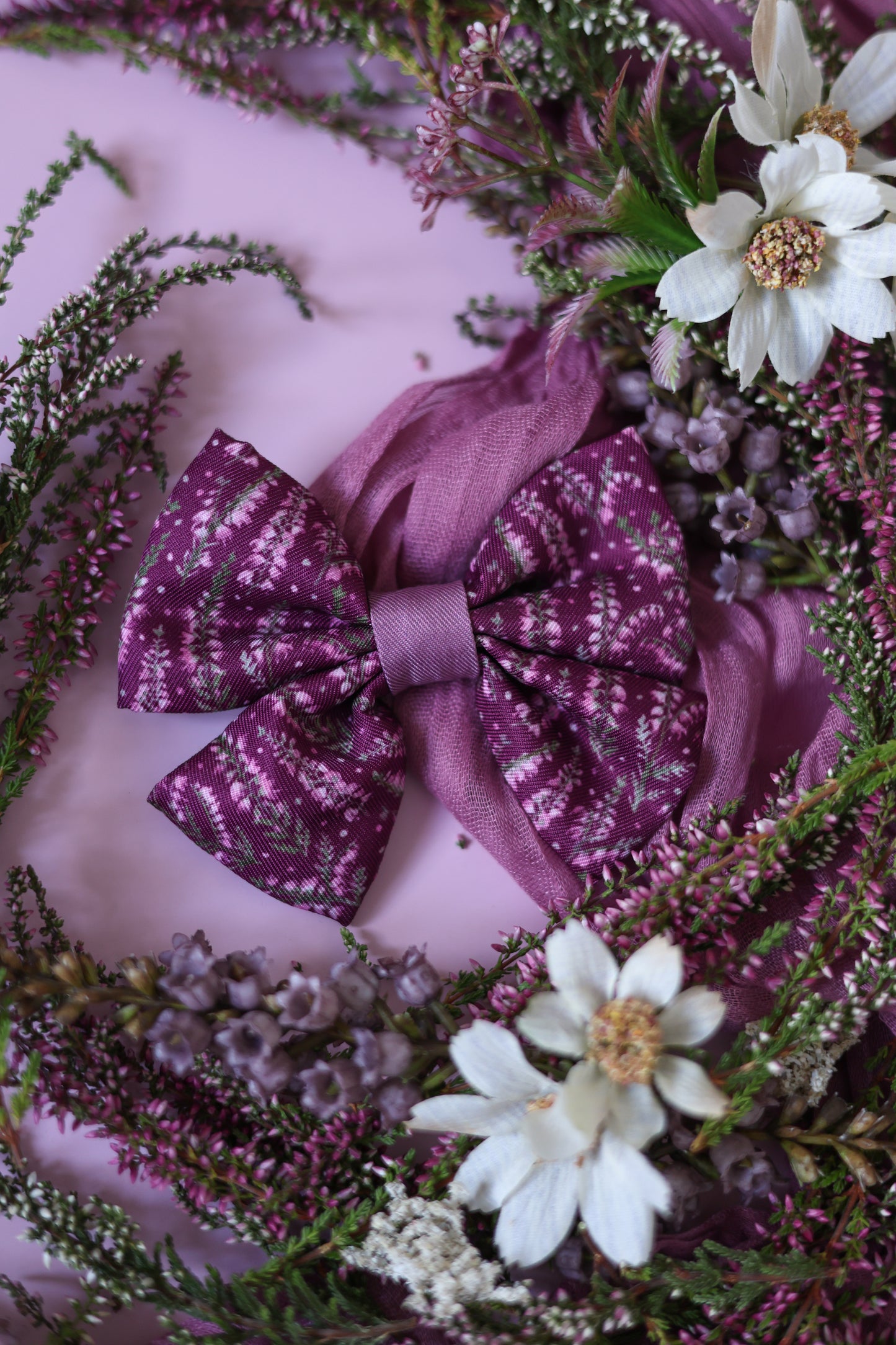 Sailor Bow Tie - Highland Heather