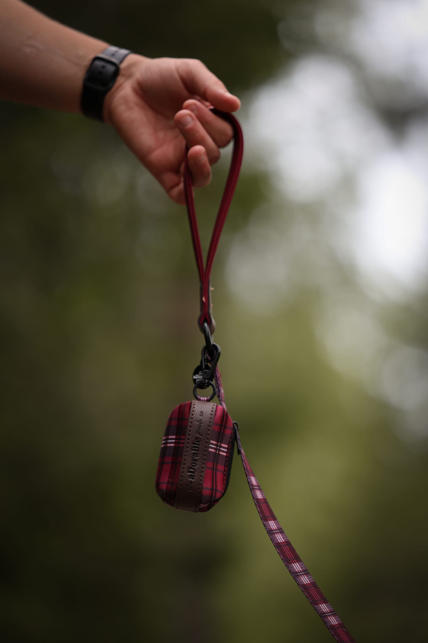 Heritage Poop Bag Holder - Merlot Manor