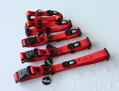 HydroFlex Lite™ Dog Collar - Velvet Red