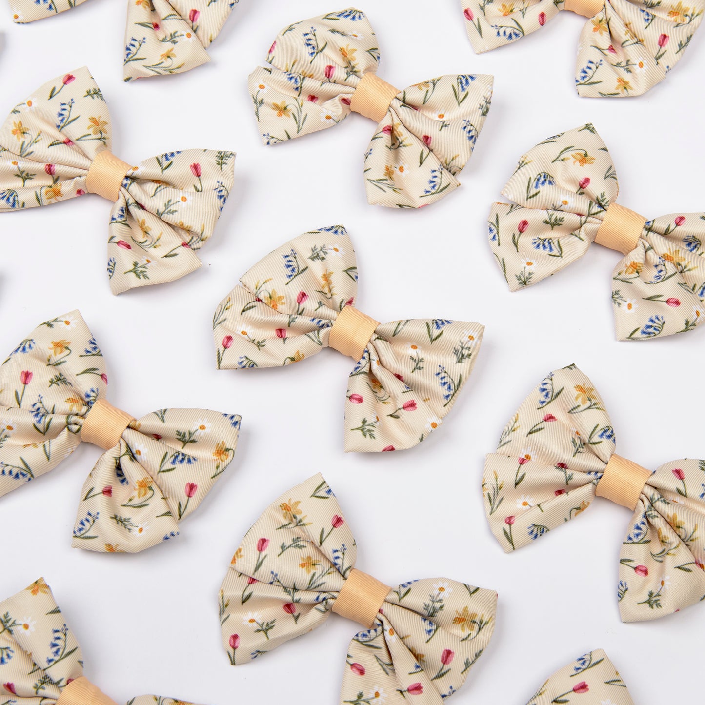 Dog Sailor Bow Tie - Spring Garden
