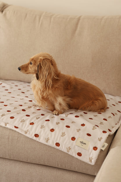 Dog Bed Blanket - Pumpkin Farm