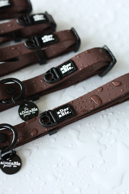 HydroFlex Lite™ Dog Collar - Chocolate