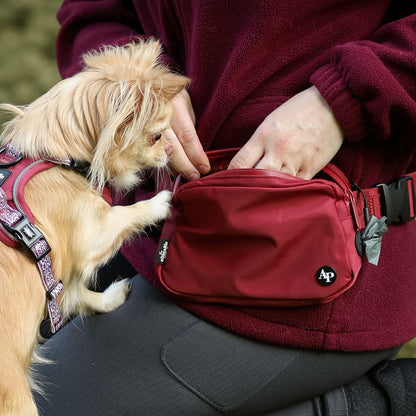 Slimline Everyday Bumbag - Dark Cherry Red