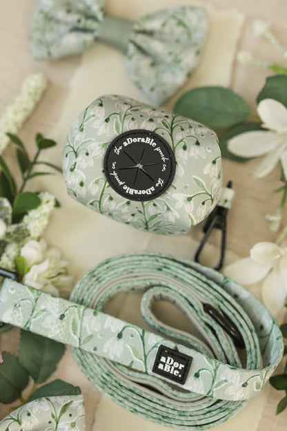Dog Poop Bag Holder - Silent Snowdrops