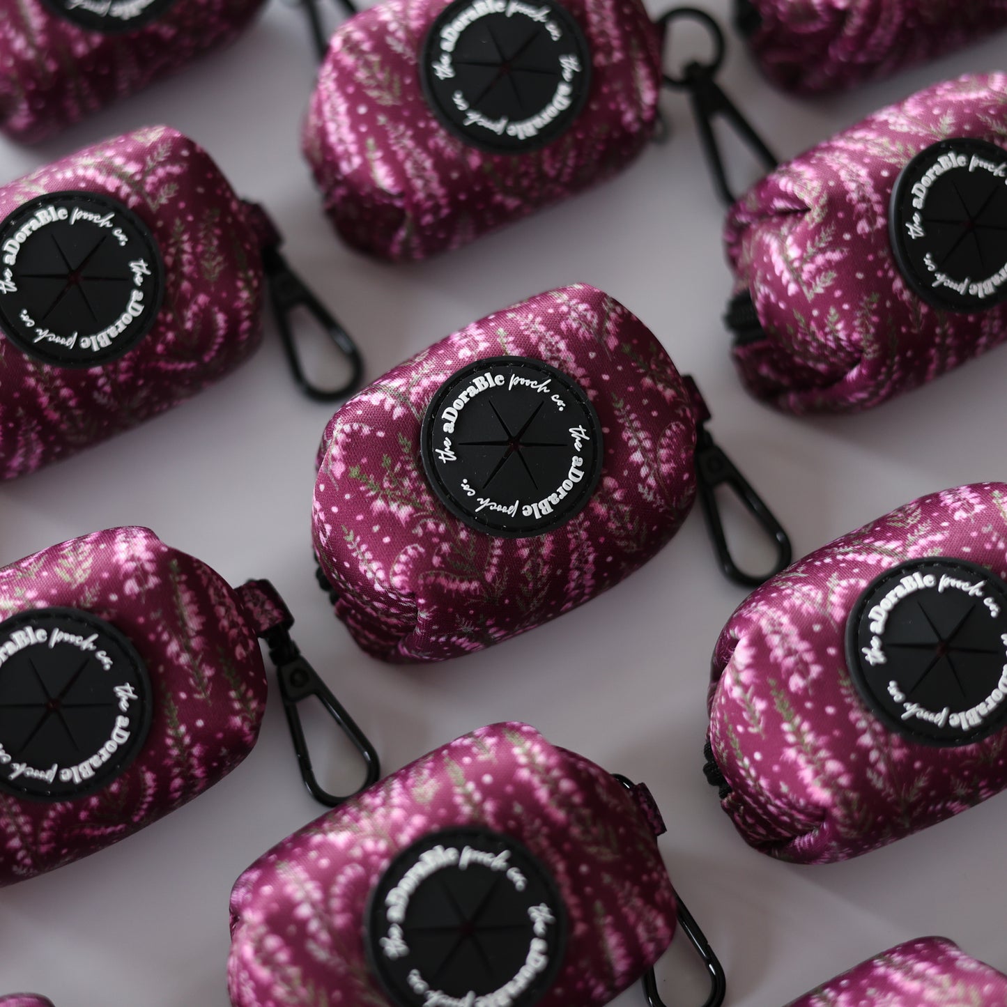 Poop Bag Holder - Highland Heather