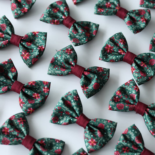 Bow Tie - Holly & Ivy