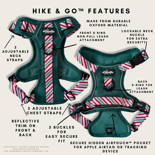 Hike & Go™ Harness - Candy Cane Forest