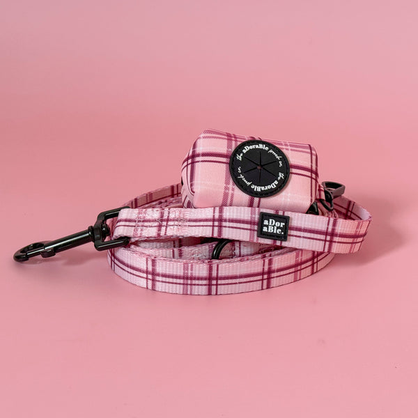 Lead - LUXE Rose Quartz Plaid