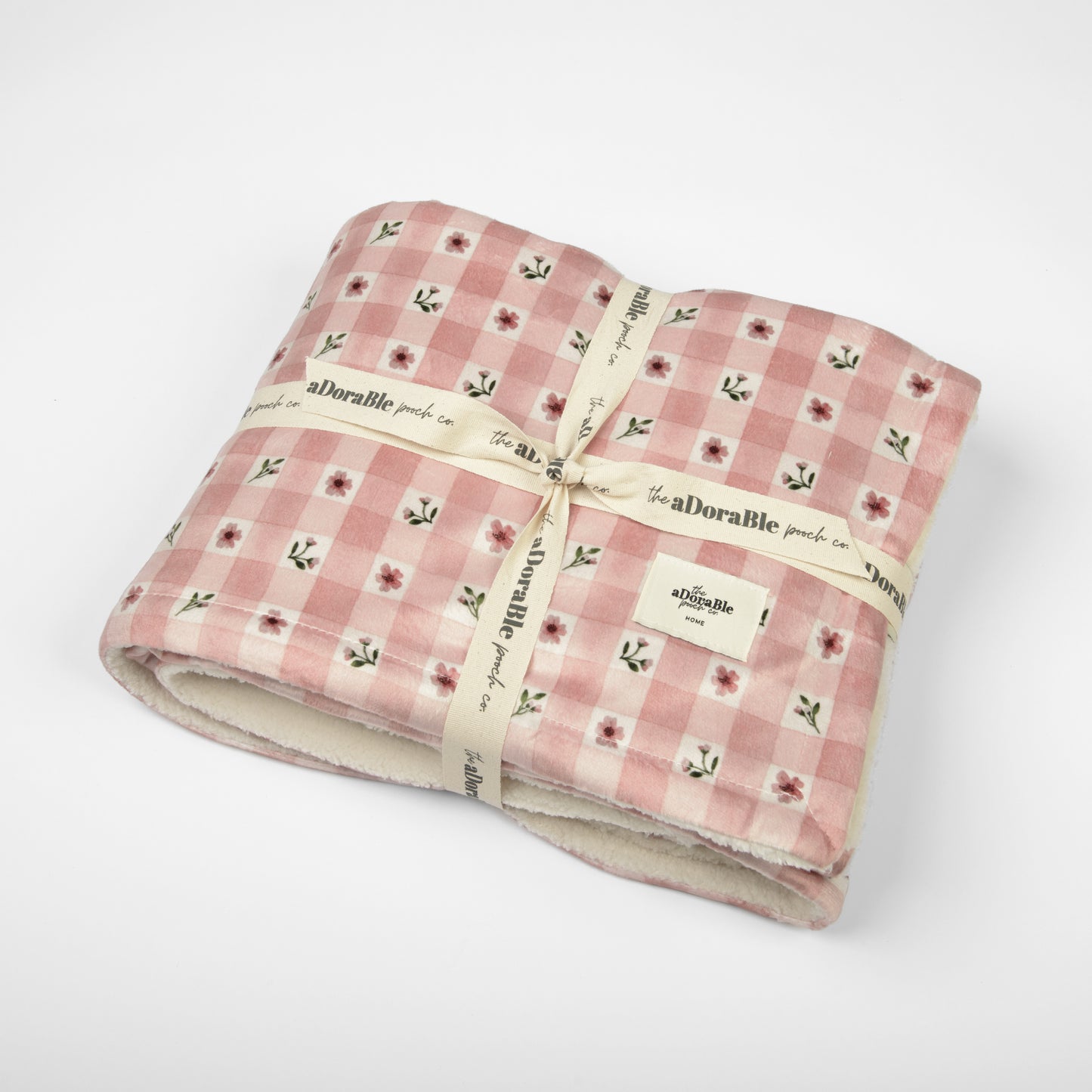 Dog & Puppy Bed Blanket - Blushing Blossoms