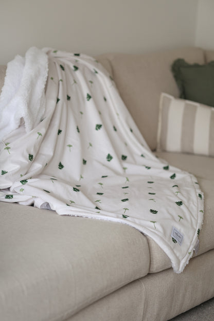 Supersize Soft Blanket - Forest Of Ferns