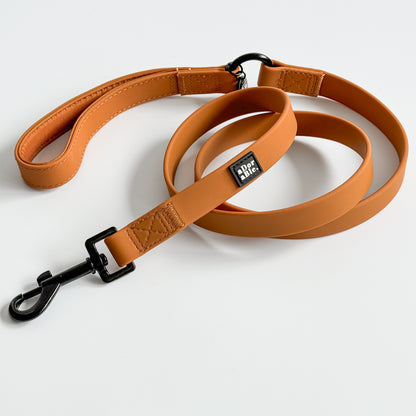 HydroFlex™ Two-tone Waterproof Dog Lead - Gingerbread