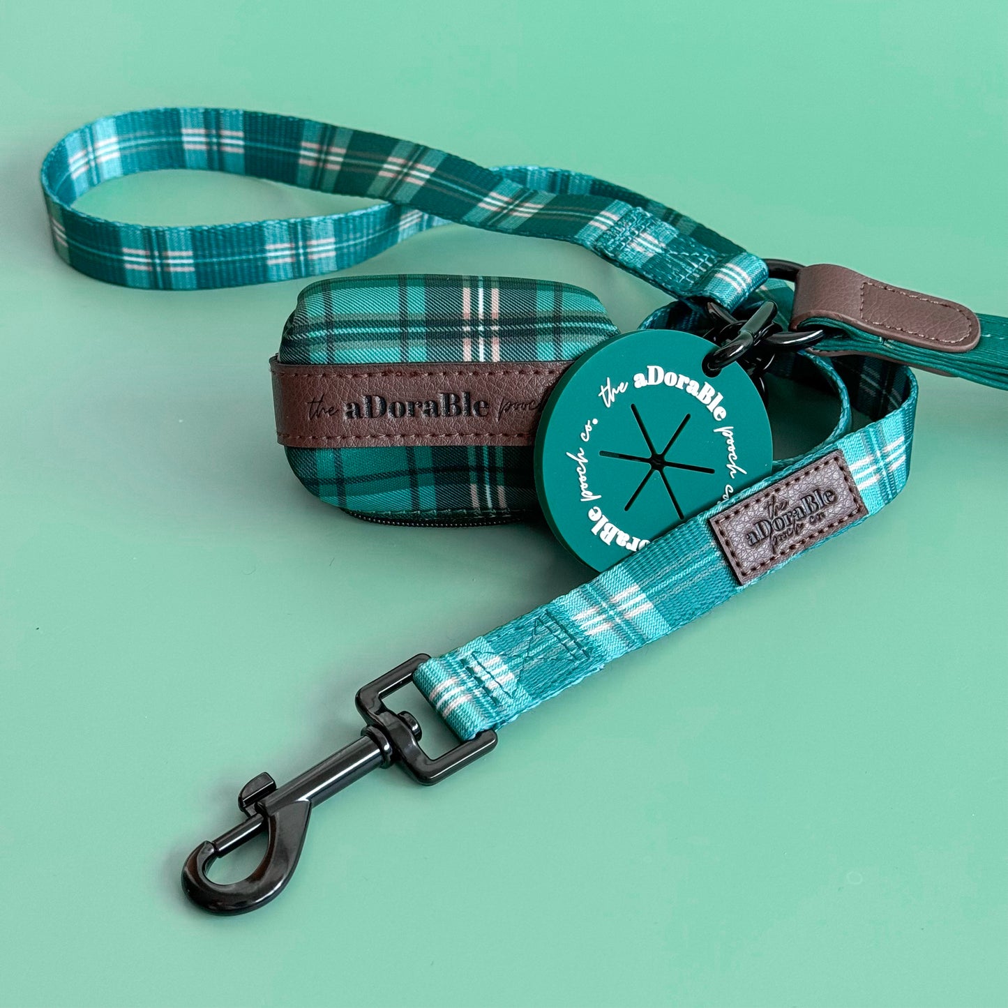 Heritage Poop Bag Holder - Pheasant Green