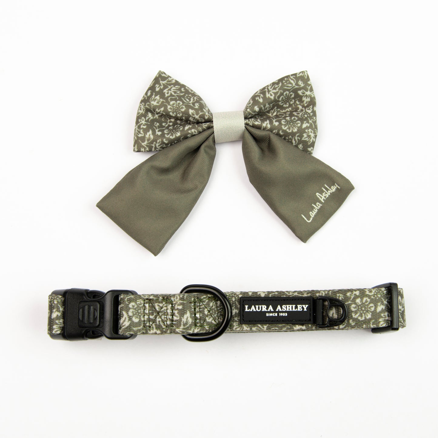 Laura Ashley Dog Sailor Bow Tie - Sweet Alyssum