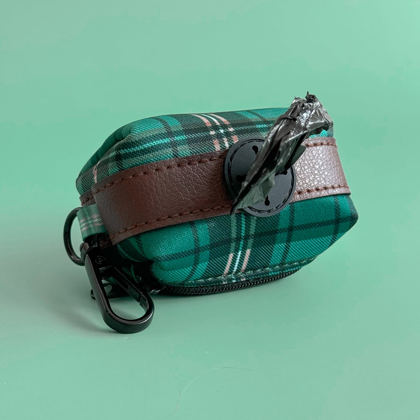 Heritage Poop Bag Holder - Pheasant Green