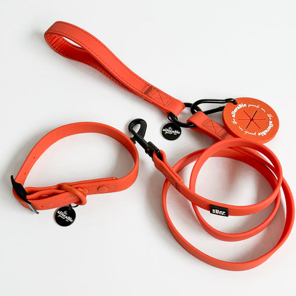 HydroFlex Waterproof Collar - Burnt Orange