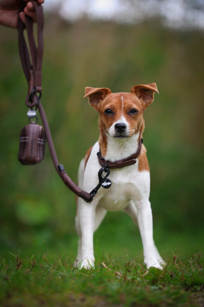 Heritage Poop Bag Holder - Truffle Brown