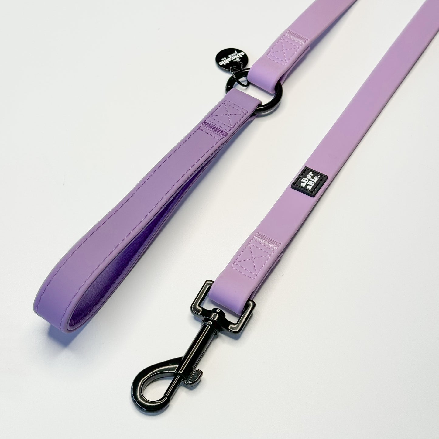 HydroFlex™ Two-tone Waterproof Dog Lead - Lavender